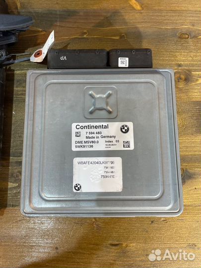 DME Cas ключ личинка Bmw X5 E70 N52B30 AF 2008