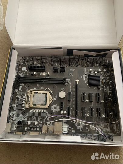 Материнская плата с процессором lga 1151