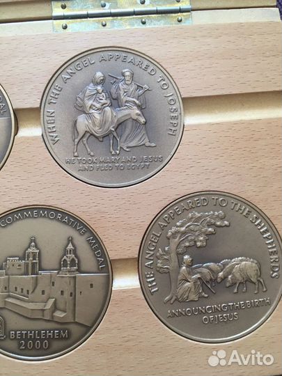 Памятные коллекционные медали Bethlehem 2000