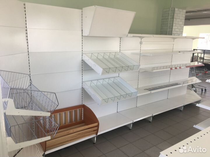 Стеллажи торговые б/у и новые / рассрочка