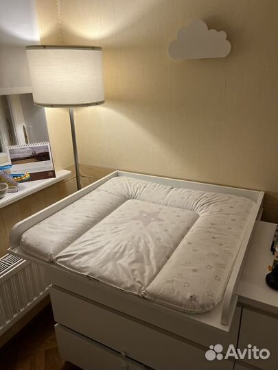 Пеленальная доска и матрасик