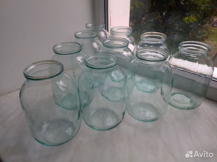 Банки стеклянные 2, 3 литра