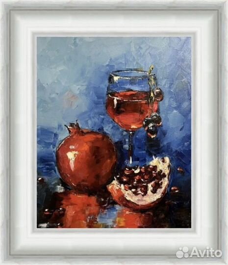 Картина маслом на холсте натюрморт