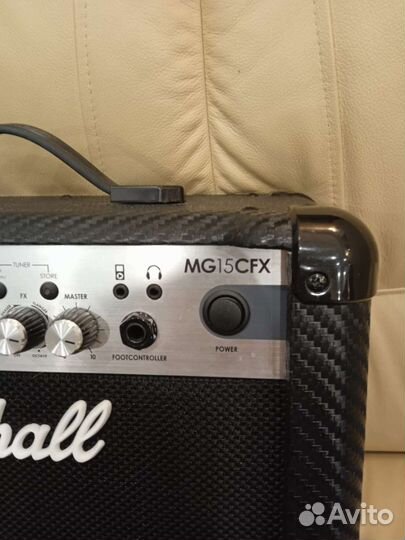 Комбоусилитель marshall mg15 cfx +пульт