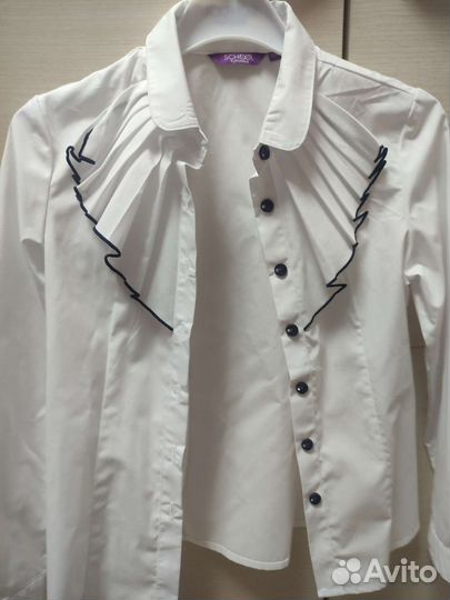 Школьная рубашка 134