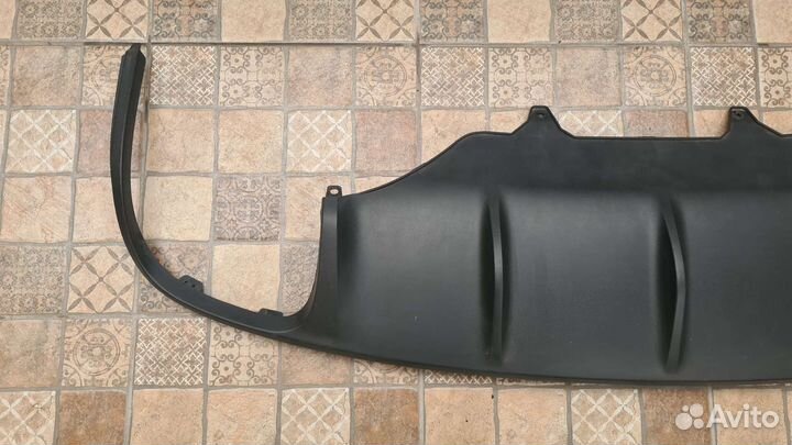 Юбка заднего бампера Porsche Macan