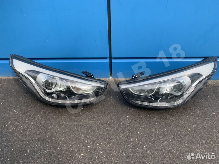 Фара левая и правая дхо Hyundai Ix35 2010-2015