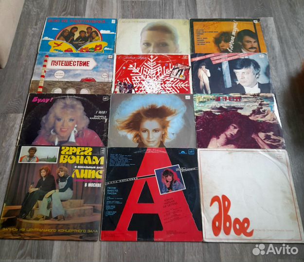 Виниловые пластинки СССР
