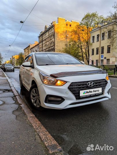 Hyundai Solaris 1.4 МТ, 2018, 176 500 км