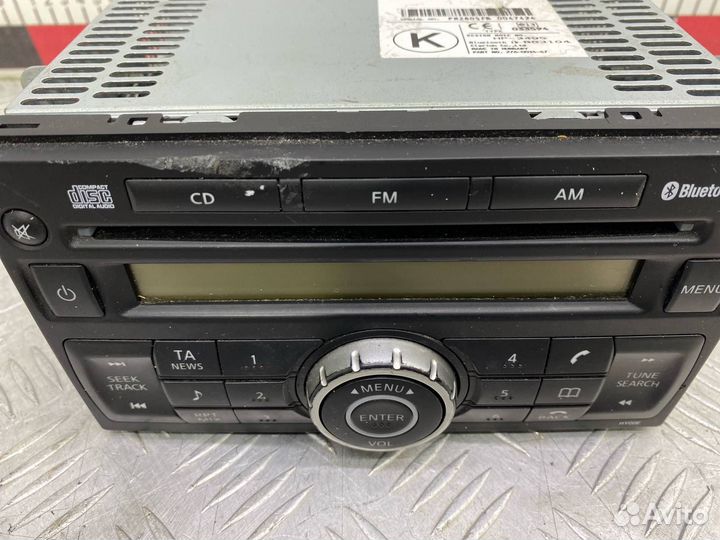 Б/У магнитола передний Nissan Qashqai J10 K9K 1.5