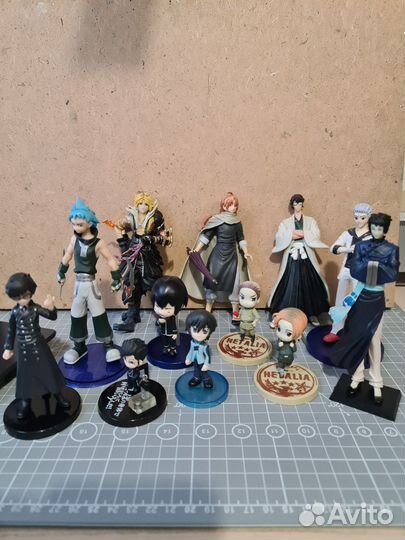 Аниме фигурки блич, ванпис, хеталия, алхимик