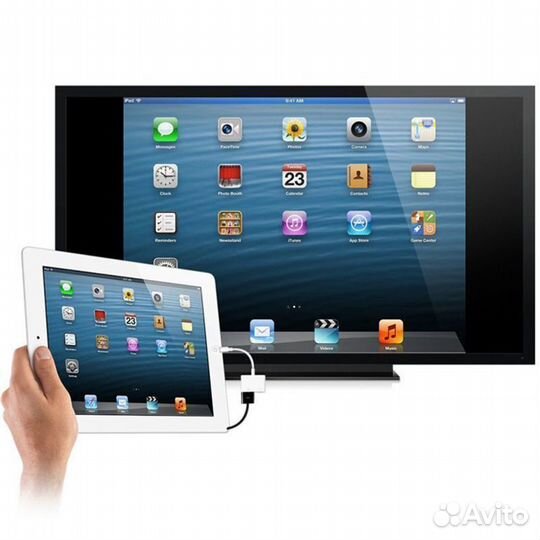 Переходник штекер Lightning-гнездо hdmi, Lightning