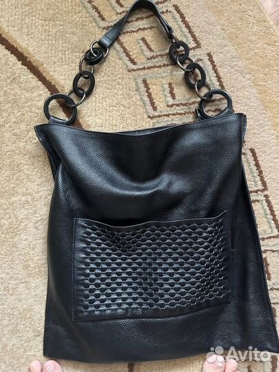 Сумка кожаная