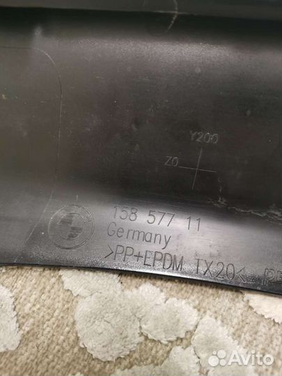 Задний диффузор BMW f30/31