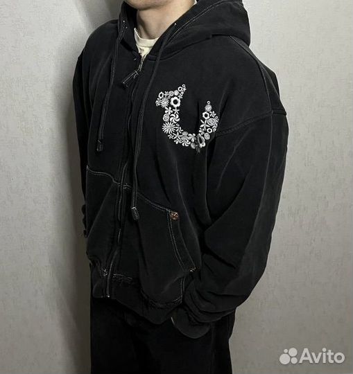 Зип кофта true religion