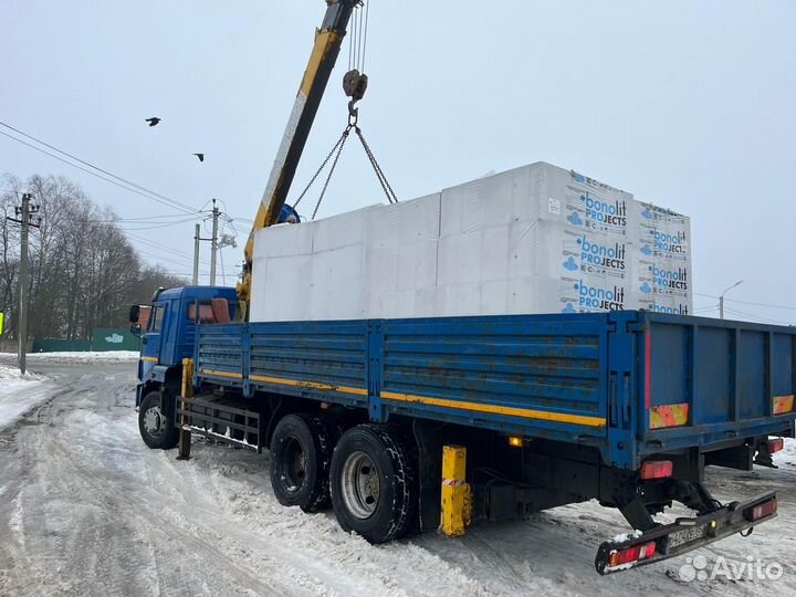 Газосиликатные блоки Бонолит с завода