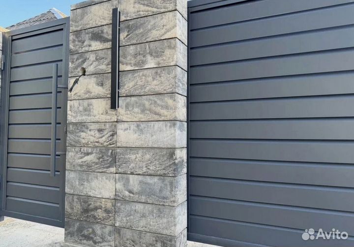 Забор жалюзи премиум