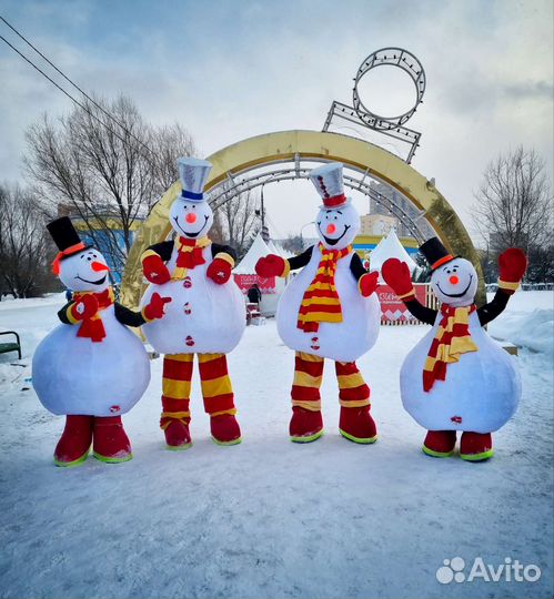 Ходулисты на мероприятие