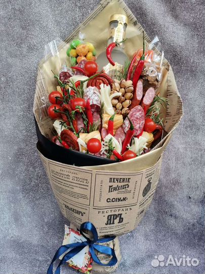 Ореховый букет, букет из орехов