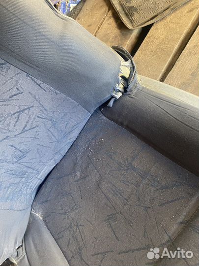 Сиденье переднее левое рено логан