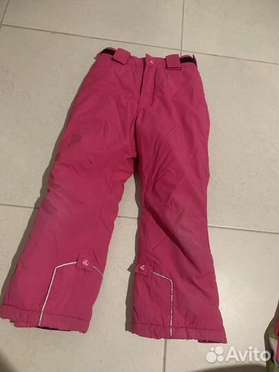 Зимний костюм для девочки 116