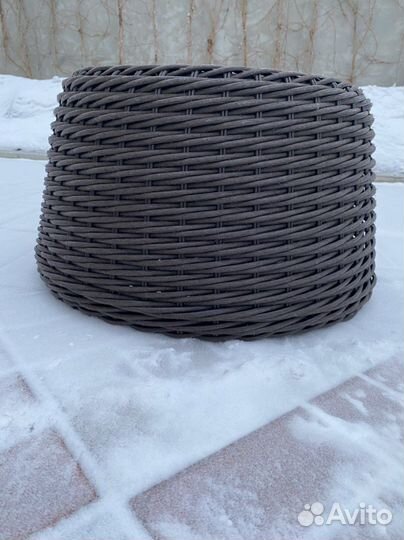 Юбка для елки из ротанга