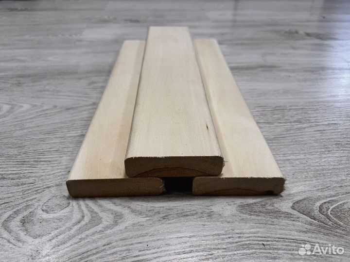 Полок липа для бани 2 сорт