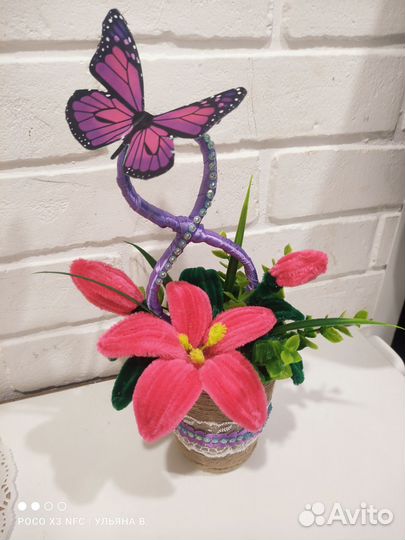 Поделка на 8 марта