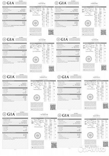 Браслет Ralfdiamonds Tennis White Gold Diamonds 17.0 ct Bracelet