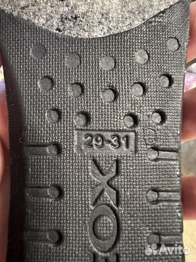 Сапоги geox 29/31