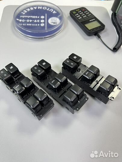 Блок кнопок стеклоподьемника kia rio 3