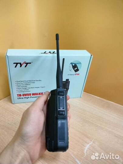 Рация TYT TH-UV99 iP68 10 Ватт (Type-C) оригинал