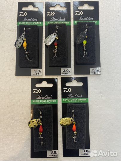 Блесна daiwa Silver Creek Spinner (3г)