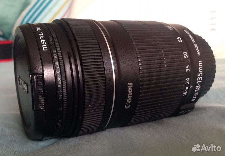 Canon EOS 60D + Объектив Canon 18x135 + 2 фильтра