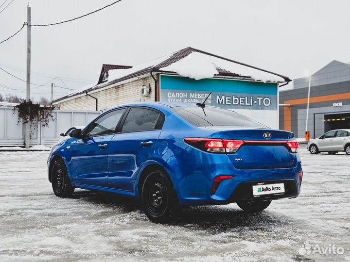 Kia Rio 1.6 МТ, 2018, 70 000 км