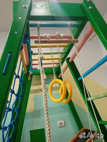 Детский спортивный комплекс для дома Теремок