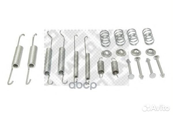 Р/комплект т.колодок audi 80 (B3) VW polo 86C