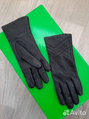 Перчатки женские кожаные 6.5