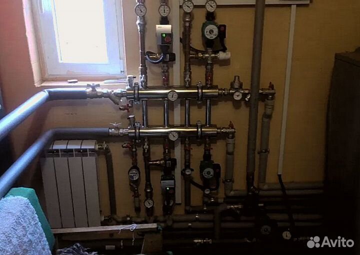 Отопление водоснабжение тёплый пол