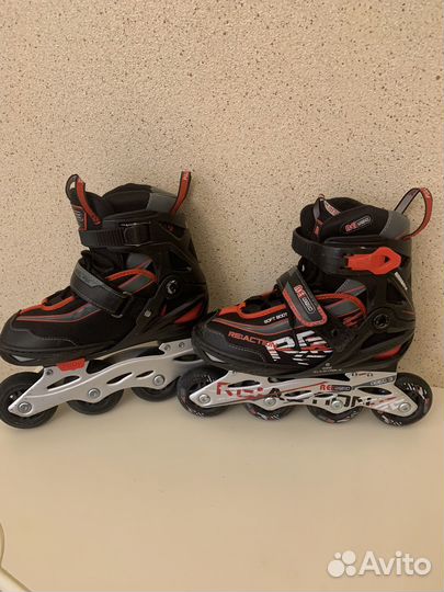 Ролики детские раздвижные Reaction Rainbow