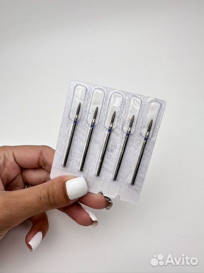 Фрезы пламя для маникюра