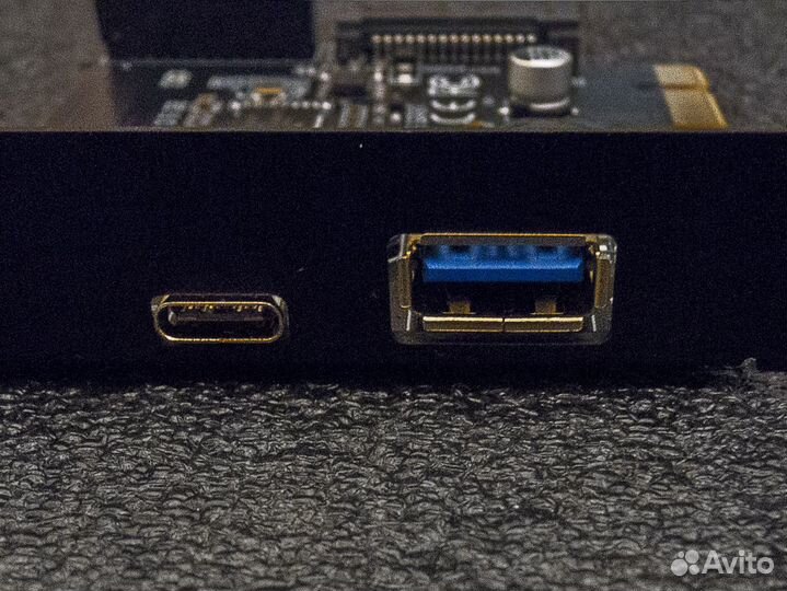 USB 3.2 Gen1 3x + USB Type-C PCI-E X1 Tishric