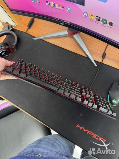 Игровая клавиатура hyperx