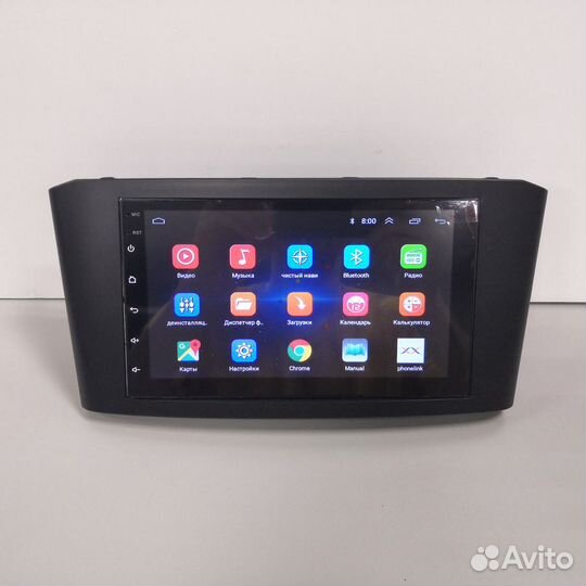 Магнитола Android на Toyota Avensis T250