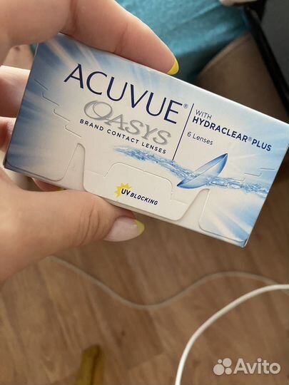 Линзы контактные acuvue oasys двухнедельные