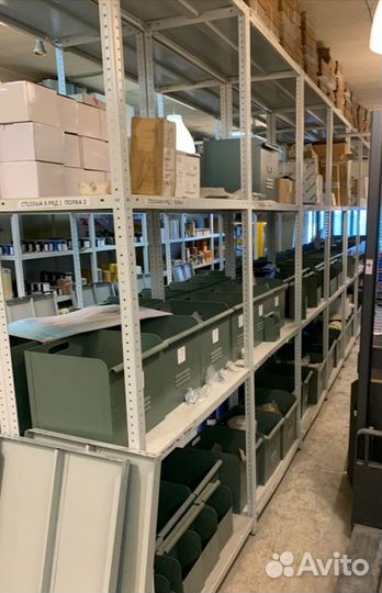 Стеллажи металлические