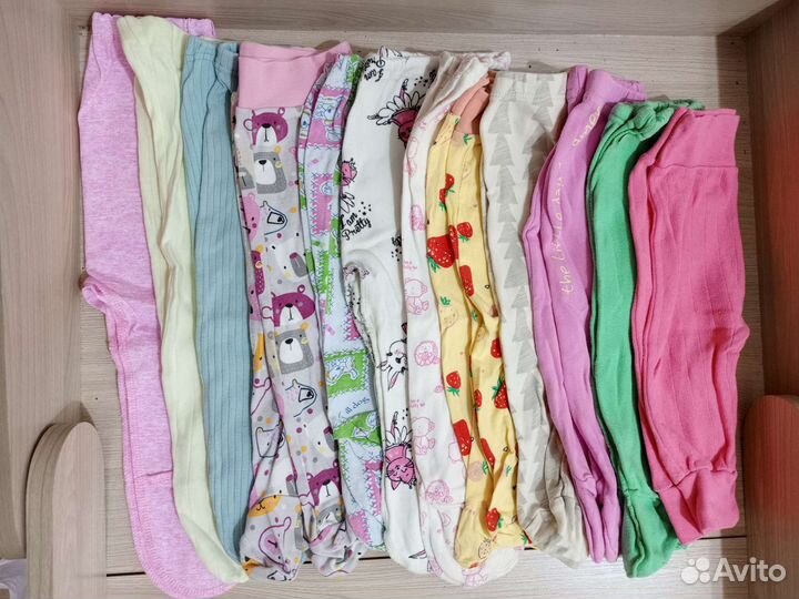 Одежда пакетом для девочки 56 62 68