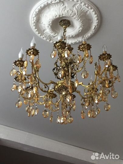 Люстра хрустальная