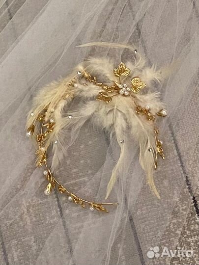 Диадема с жемчугом прокат