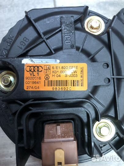 Моторчик печки Ауди А4 8Е Б6 Б7